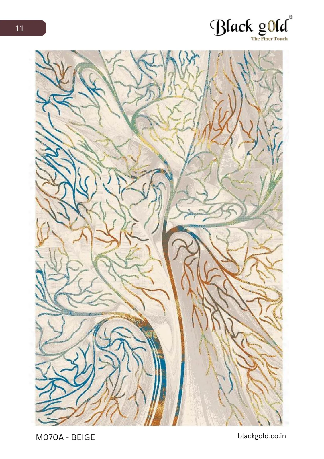 PARADISE M070A_CREAM BLUE