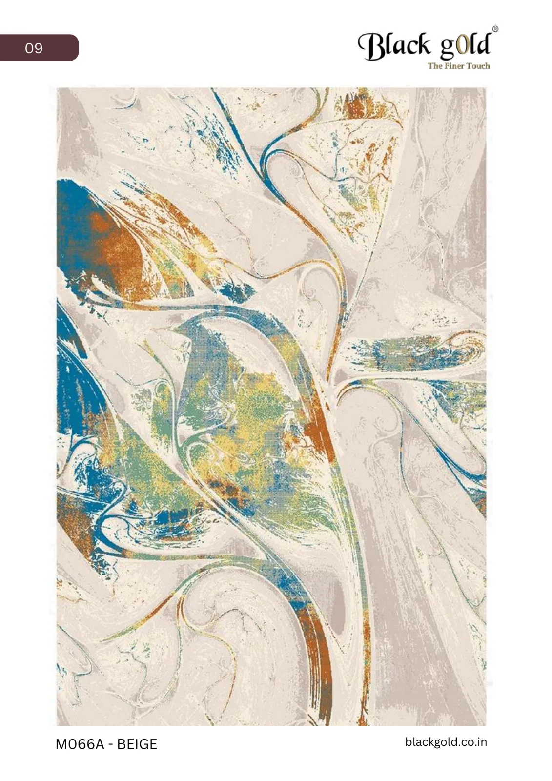 PARADISE M066A_CREAM BLUE