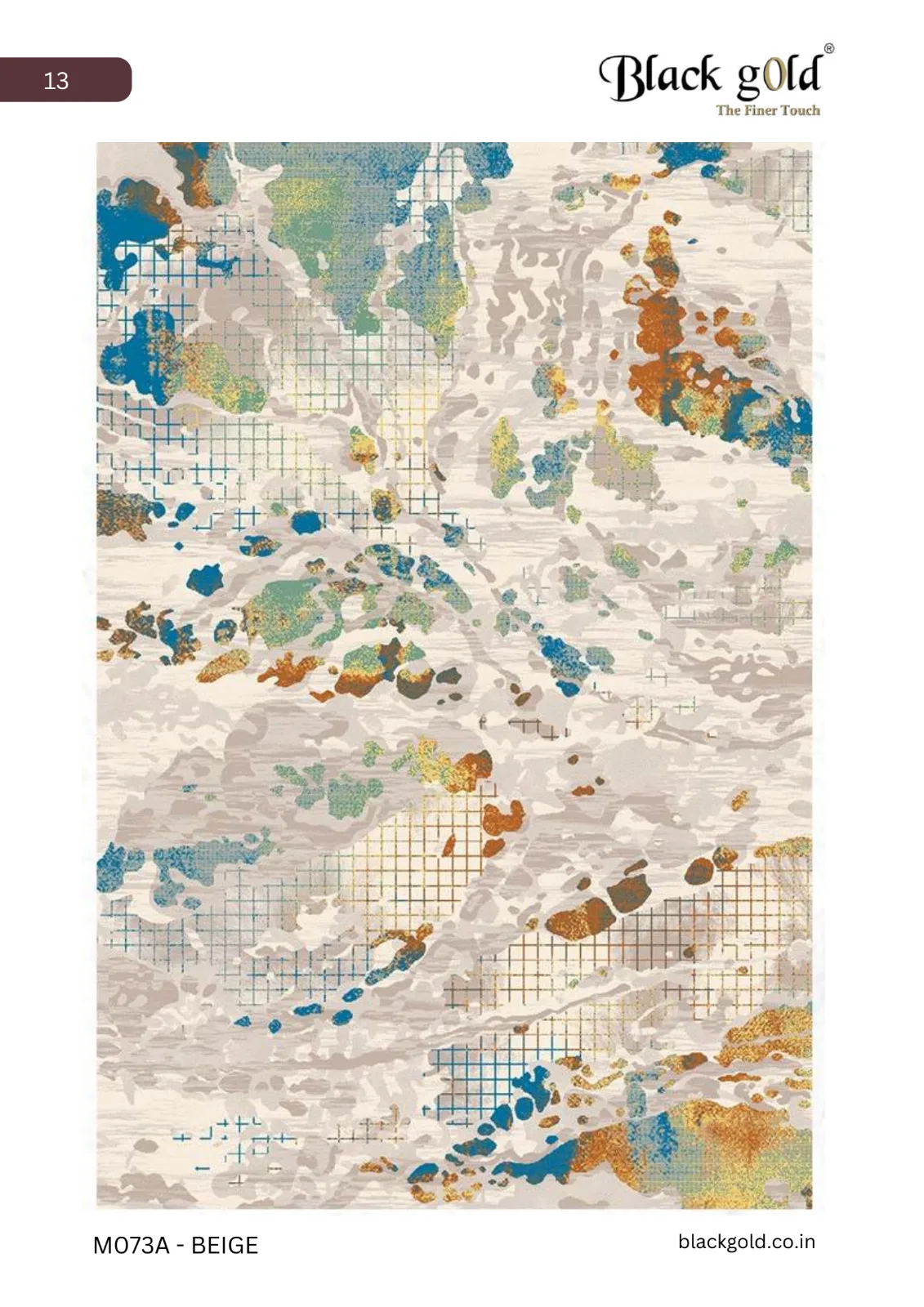 PARADISE M073A_CREAM BLUE