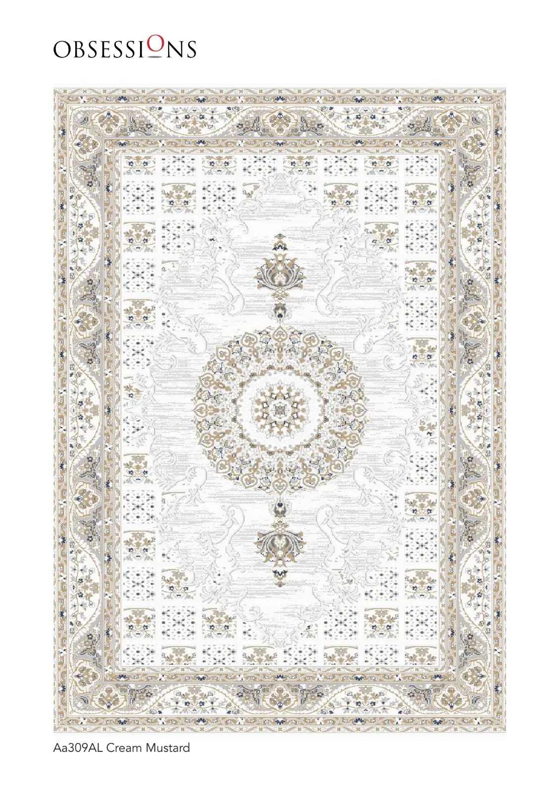 TUSCANY AA309_AL_CREAM MUSTARD